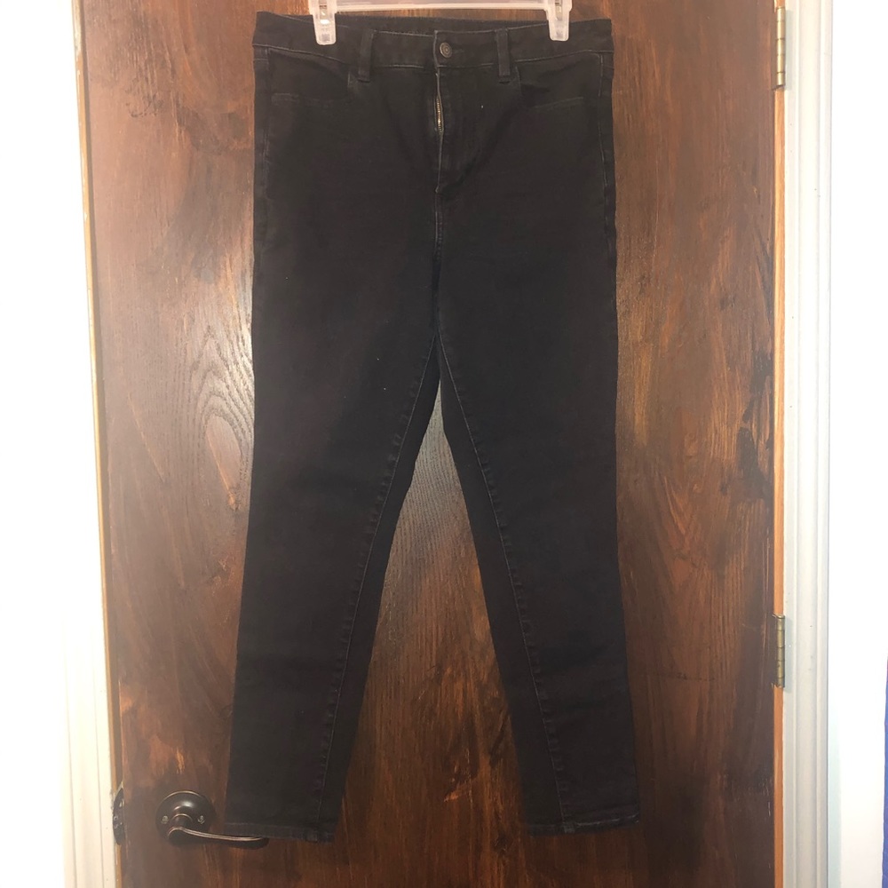 american eagle black jeans